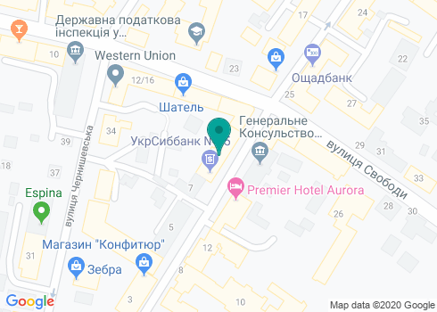 Туристическое агентство «Виза +» на карте Туристическое агентство «Виза +» на карте