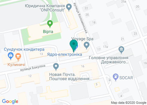 Туристическое агентство «Алтея» на Бакулина на карте Туристическое агентство «Алтея» на Бакулина на карте