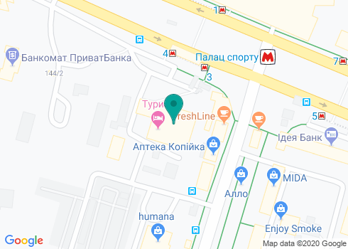 Фирменный магазин «Roshen» на Московском проспекте на карте