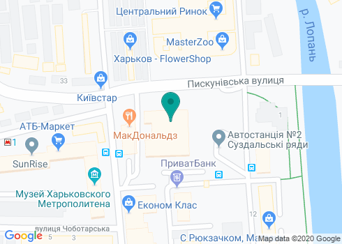 Спутниковое оборудование «Satmarket» на карте