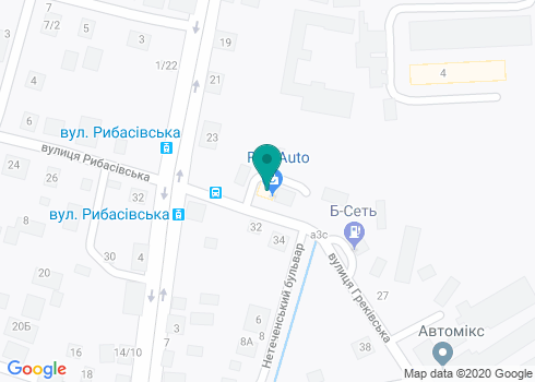 Станция технического обслуживания «RAM auto», СТО на карте