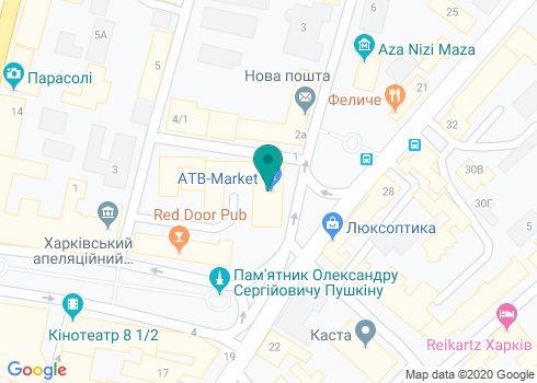 Магазин № 902 «АТБ-Маркет» на карте Магазин № 902 «АТБ-Маркет» на карте