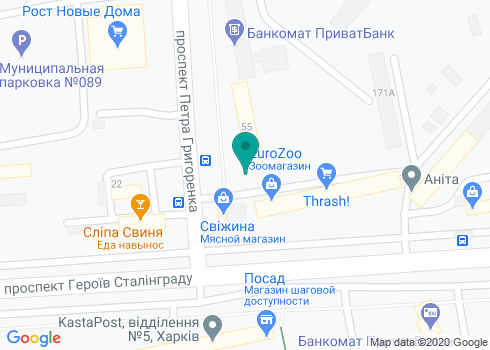 Парикмахерская на карте Парикмахерская на карте