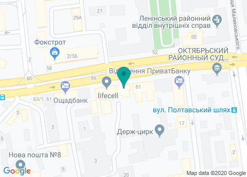 Курьерская служба доставки «КСД - Харьков» на карте Курьерская служба доставки «КСД - Харьков» на карте