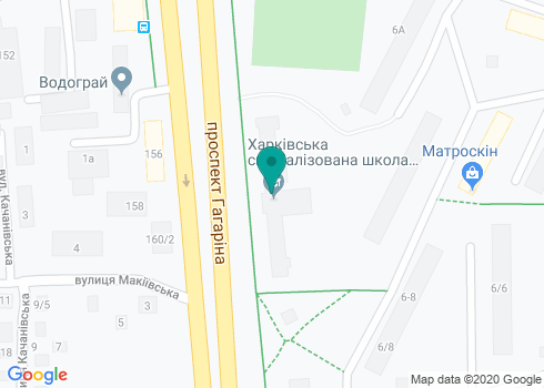 Главное управление ветеринарной медицины в Харьковской области на карте