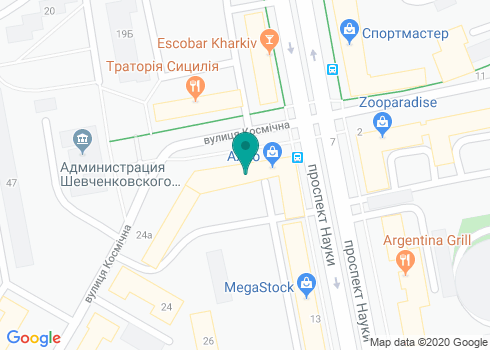 Ателье «Тремпель» на карте Ателье «Тремпель» на карте