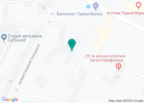 Сеть аптек «Меди-Ф», офис на карте