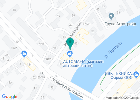 Магазин «Automafia» (Автомафия) на карте Магазин «Automafia» (Автомафия) на карте