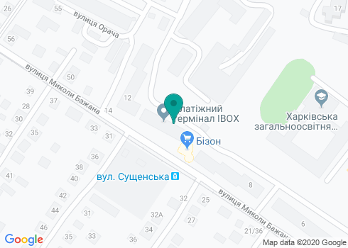 Шилд Украина на карте