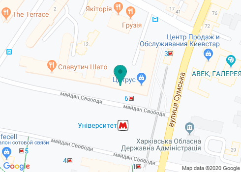 Универсальная школа журналистики на карте