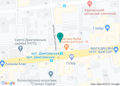 Стоматологический кабинет Булгаков А. П. на карте Стоматологический кабинет Булгаков А. П. на карте