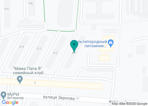 Стоматологический кабинет доктора Скрипки В.В. на карте Стоматологический кабинет доктора Скрипки В.В. на карте