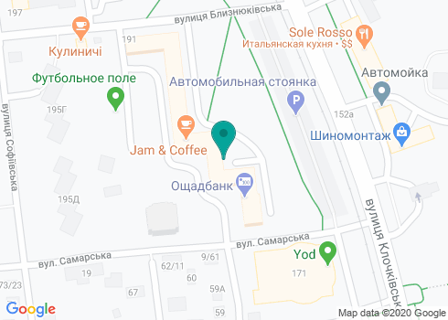 Стоматологический кабинет Юлии Нетиковой на карте Стоматологический кабинет Юлии Нетиковой на карте