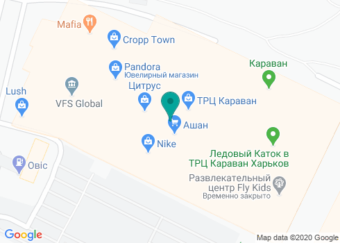 Гипермаркет «Ашан» на Героев Труда на карте