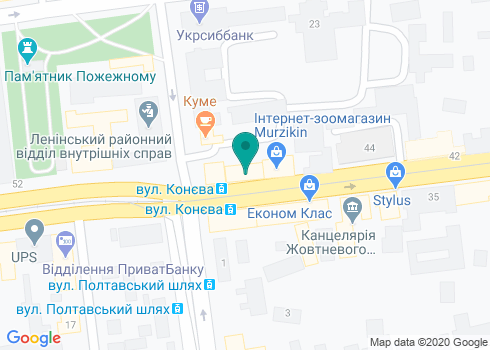 Стоматология доктора Литкевича на карте