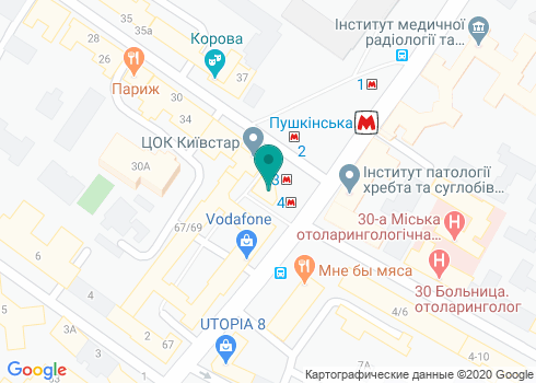 Магазин развивающих игр «Rozum» Пушкинская на карте Магазин развивающих игр «Rozum» Пушкинская на карте
