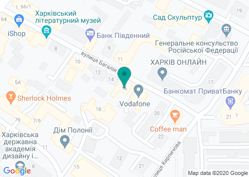 Типография «Планета-принт» на карте Типография «Планета-принт» на карте