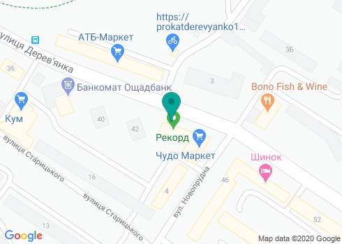 Служба Оперативного Сервиса на карте