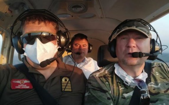 Алексей Кучер поблагодарил Гражданский воздушный патруль за помощь в выявлении очагов пожаров в области Алексей Кучер поблагодарил Гражданский воздушный патруль за помощь в выявлении очагов пожаров в области