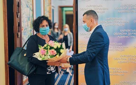 Алексей Кучер встретился с Мелиндой Симмонс Алексей Кучер встретился с Мелиндой Симмонс