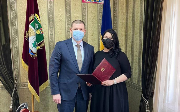 Айна Тимчук представила нового председателя Чугуевской РГА Айна Тимчук представила нового председателя Чугуевской РГА