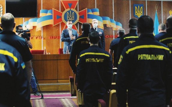 Бойцы ГСЧС Харьковской области в этом году спасли 120 жизней. Алексей Кучер Бойцы ГСЧС Харьковской области в этом году спасли 120 жизней. Алексей Кучер