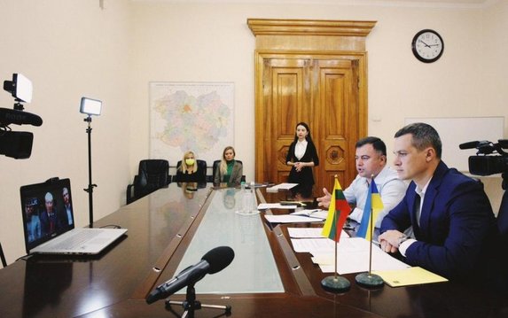 Глава ХОГА встретился с Чрезвычайным и Полномочным Послом Литовской республики в Украине Глава ХОГА встретился с Чрезвычайным и Полномочным Послом Литовской республики в Украине