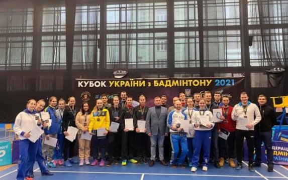 Харьковские спортсмены победили на Кубке Украины по бадминтону Харьковские спортсмены победили на Кубке Украины по бадминтону