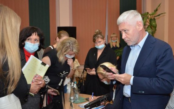 Игорь Терехов встретился с родительским активом Основянского района Игорь Терехов встретился с родительским активом Основянского района