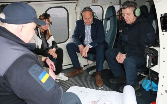 На Харьковщине провели воздушное патрулирование лесных массивов На Харьковщине провели воздушное патрулирование лесных массивов