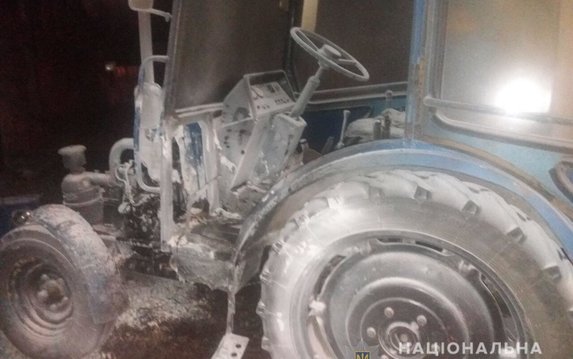 Полиция устанавливает обстоятельства повреждения техники в Московском районе Харькова Полиция устанавливает обстоятельства повреждения техники в Московском районе Харькова