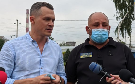 Пожар в Двуречанском районе локализован. Алексей Кучер Пожар в Двуречанском районе локализован. Алексей Кучер