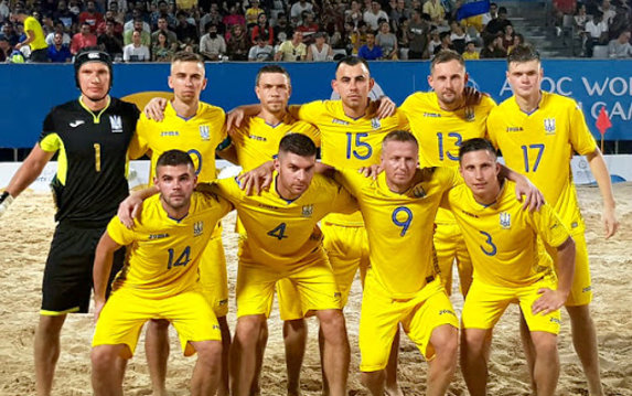 Сборная Украины победила на старте Суперфинала Евролиги по пляжному футболу Сборная Украины победила на старте Суперфинала Евролиги по пляжному футболу
