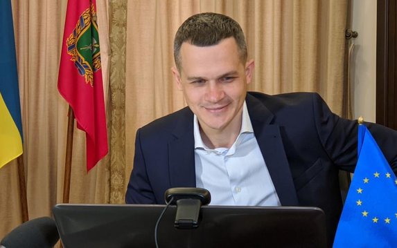 Алексей Кучер провел видеовстречу с Послом Европейского Союза в Украине Алексей Кучер провел видеовстречу с Послом Европейского Союза в Украине