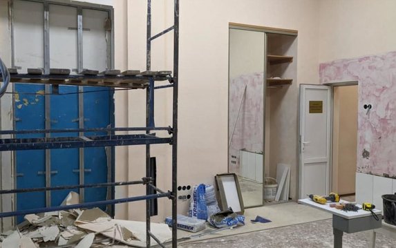 В областной больнице продолжается ремонт офтальмологического отделения для СOVID-пациентов В областной больнице продолжается ремонт офтальмологического отделения для СOVID-пациентов