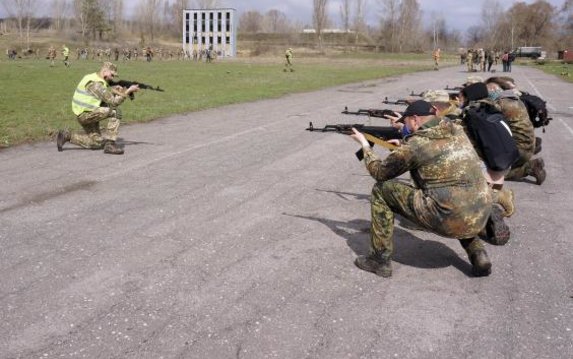 Ветераны АТО/ООС присоединились к занятиям по территориальной обороне на Харьковщине Ветераны АТО/ООС присоединились к занятиям по территориальной обороне на Харьковщине