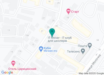 It Univer Kharkov, IT-обучение для детей на карте It Univer Kharkov, IT-обучение для детей на карте