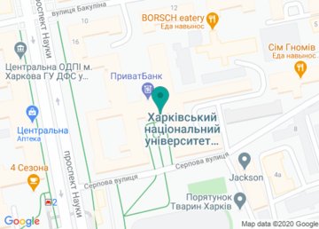 NURE IT Academy, IT курсы на карте NURE IT Academy, IT курсы на карте