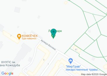 Летопарк на карте Летопарк на карте