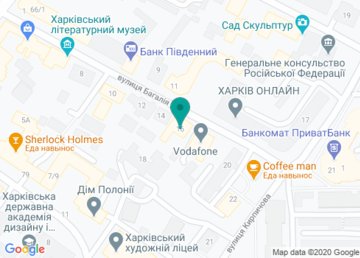 ГП Харьковжилстрой, учебно-курсовой комбинат на карте