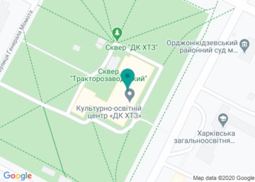 Харьковский автокомбинат, автошкола на ХТЗ на карте Харьковский автокомбинат, автошкола на ХТЗ на карте