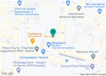 Профессионал, автошкола на карте Профессионал, автошкола на карте