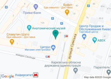 Драйв-Мастер, автошкола на Сумской на карте