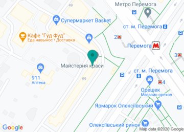 Майстерня Краси, салон красоты на карте Майстерня Краси, салон красоты на карте