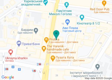 Солярий-клуб Sun Rise на Сумской на карте Солярий-клуб Sun Rise на Сумской на карте