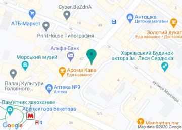 Sun Rise, солярий-клуб на Пушкинской на карте Sun Rise, солярий-клуб на Пушкинской на карте