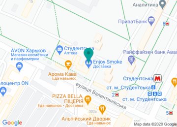 Bloom boom Bar, студия на Салтовке на карте