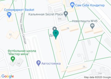 Панна, парикмахерская на карте