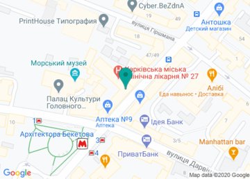 GeeLux beauty space, студия аппаратного массажа на карте GeeLux beauty space, студия аппаратного массажа на карте