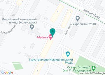 Медуза, банный комплекс на карте